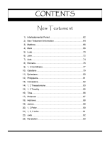 Bible News - Information Pages