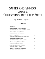 Saints and Sinners - Three Volume Set