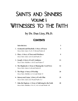 Saints and Sinners - Three Volume Set